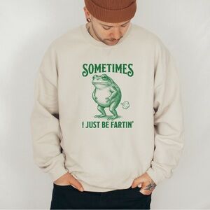Funny Frog Sweatshirt